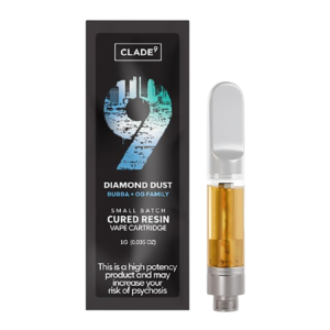 1G Cured Resin 510-Thread Cart (Diamond Dust)