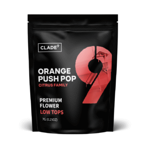 Premium Indoor Flower - 7g Low Tops (Orange Push Pop)