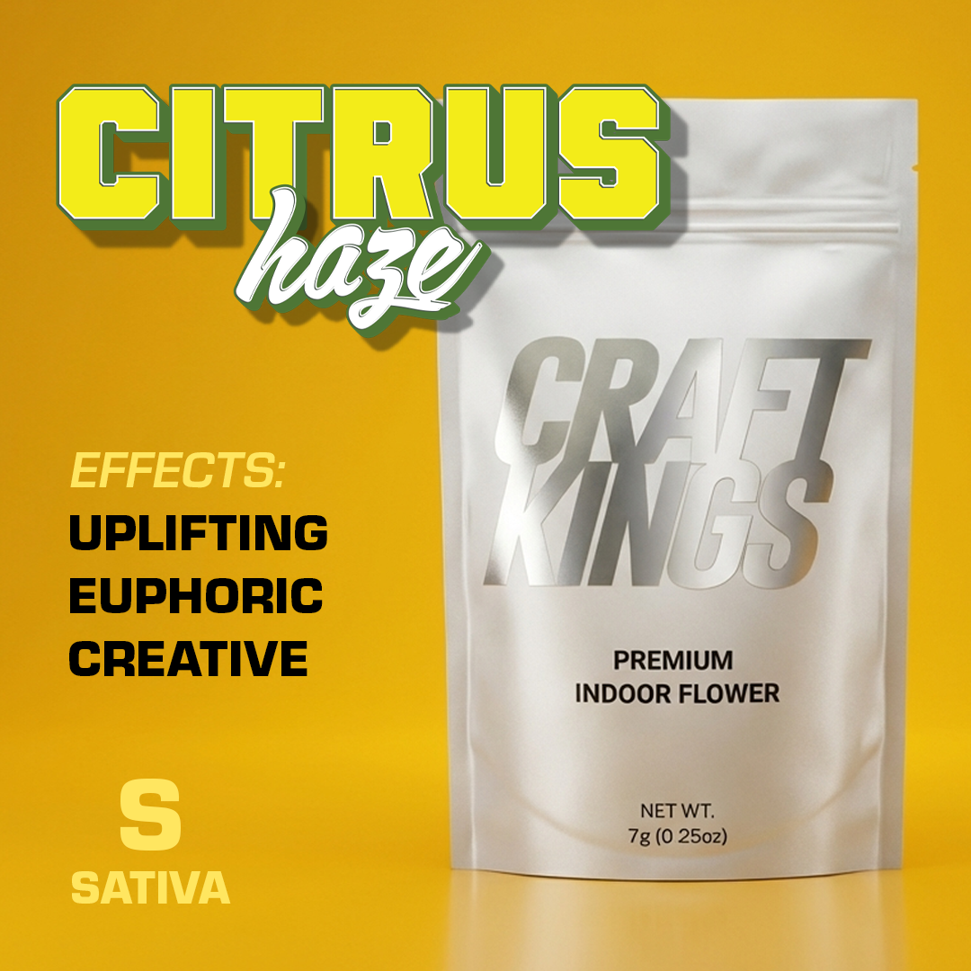 Premium Indoor Flower - 7g (Citrus Haze) - Image 2