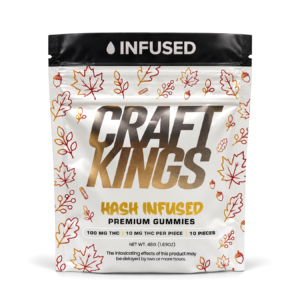 Hash Infused Premium Gummies - Apple Pie (Seasonal)