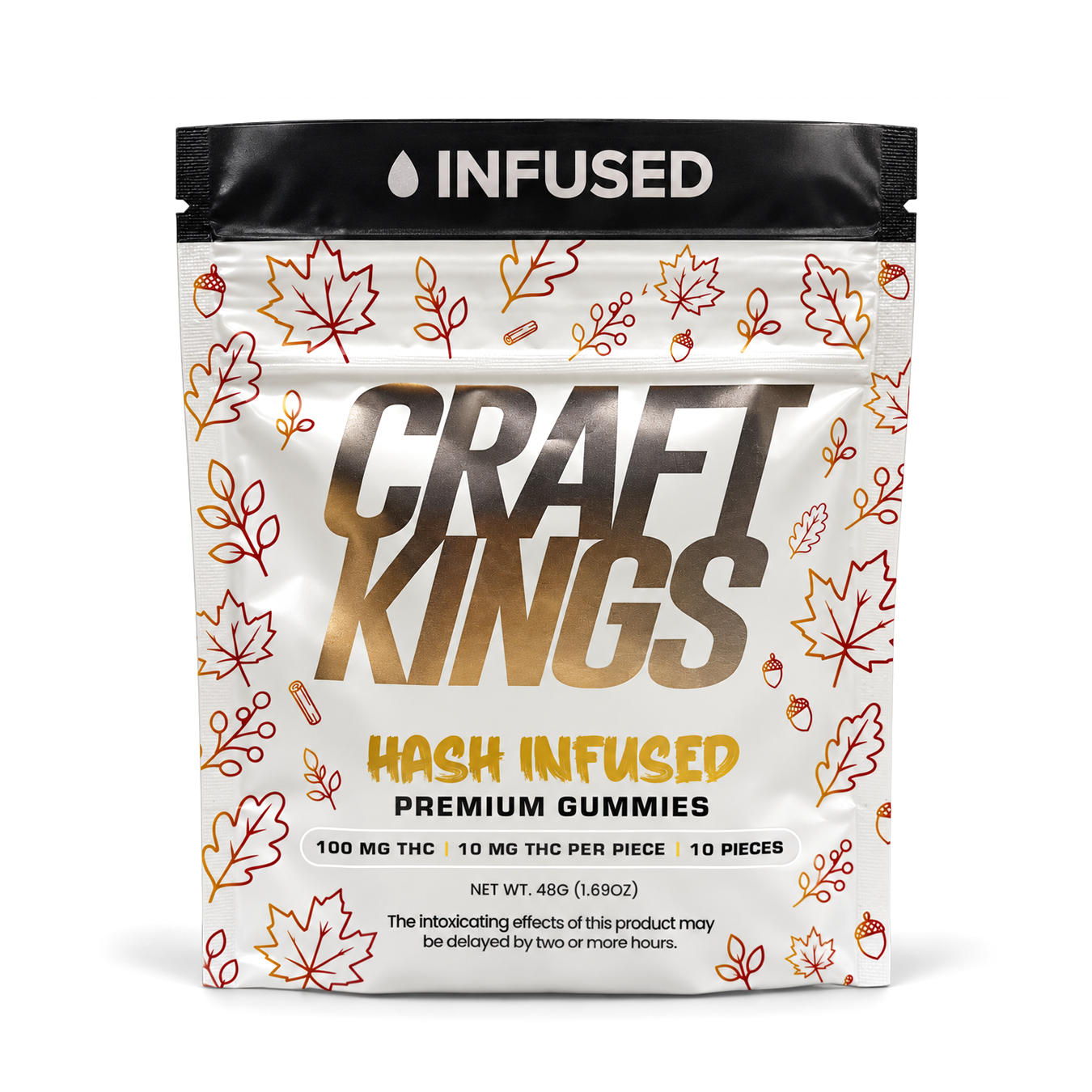 Hash Infused Premium Gummies - Apple Pie (Seasonal)