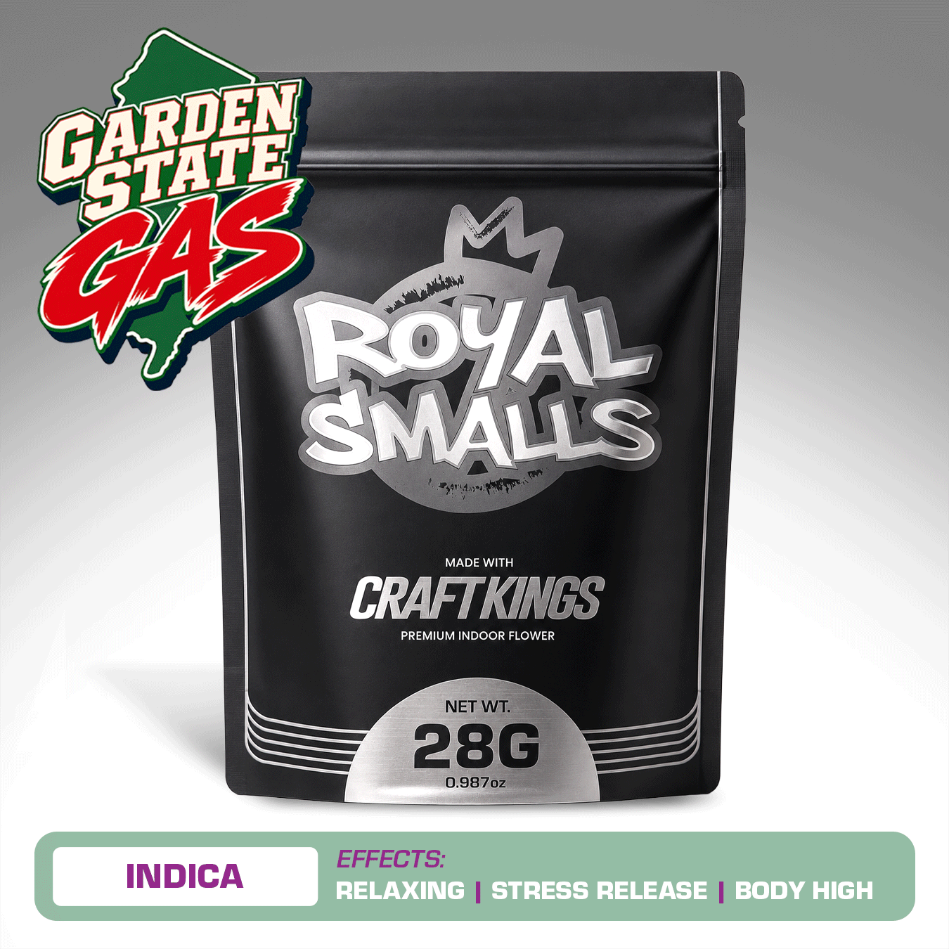 Royal Smalls - Premium Indoor Flower - 28g (Garden State Gas) - Image 2