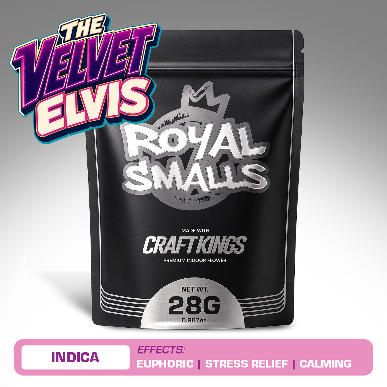 Royal Smalls - Premium Indoor Flower - 28g (The Velvet Elvis) - Image 2